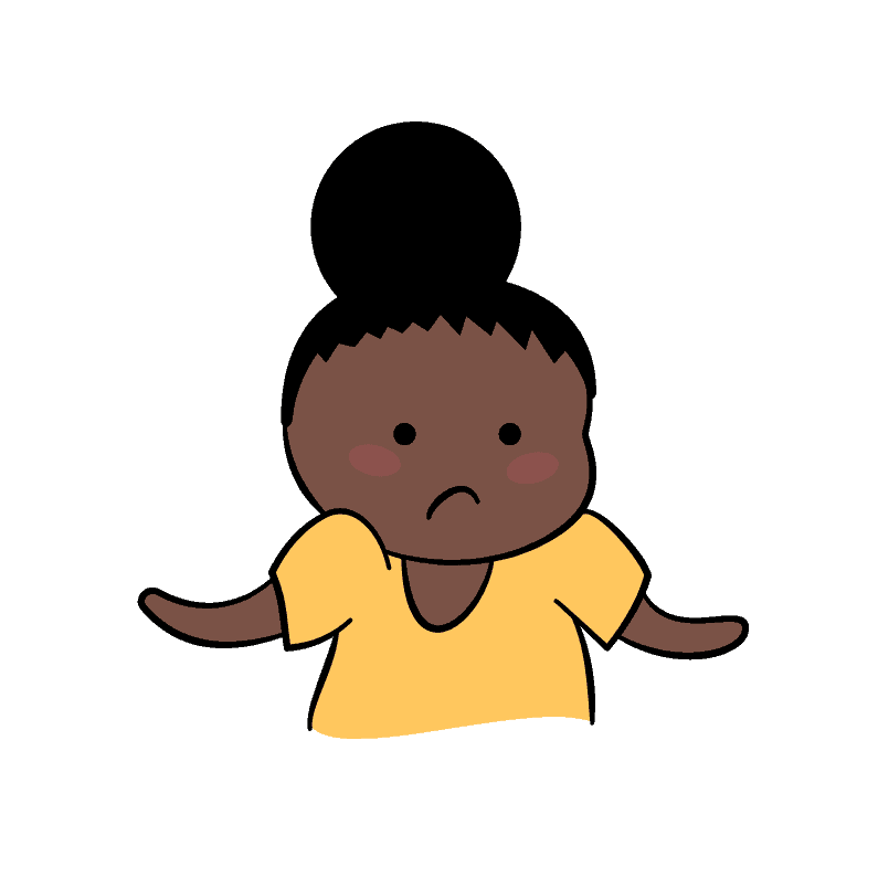Baby Afro Girl PNG