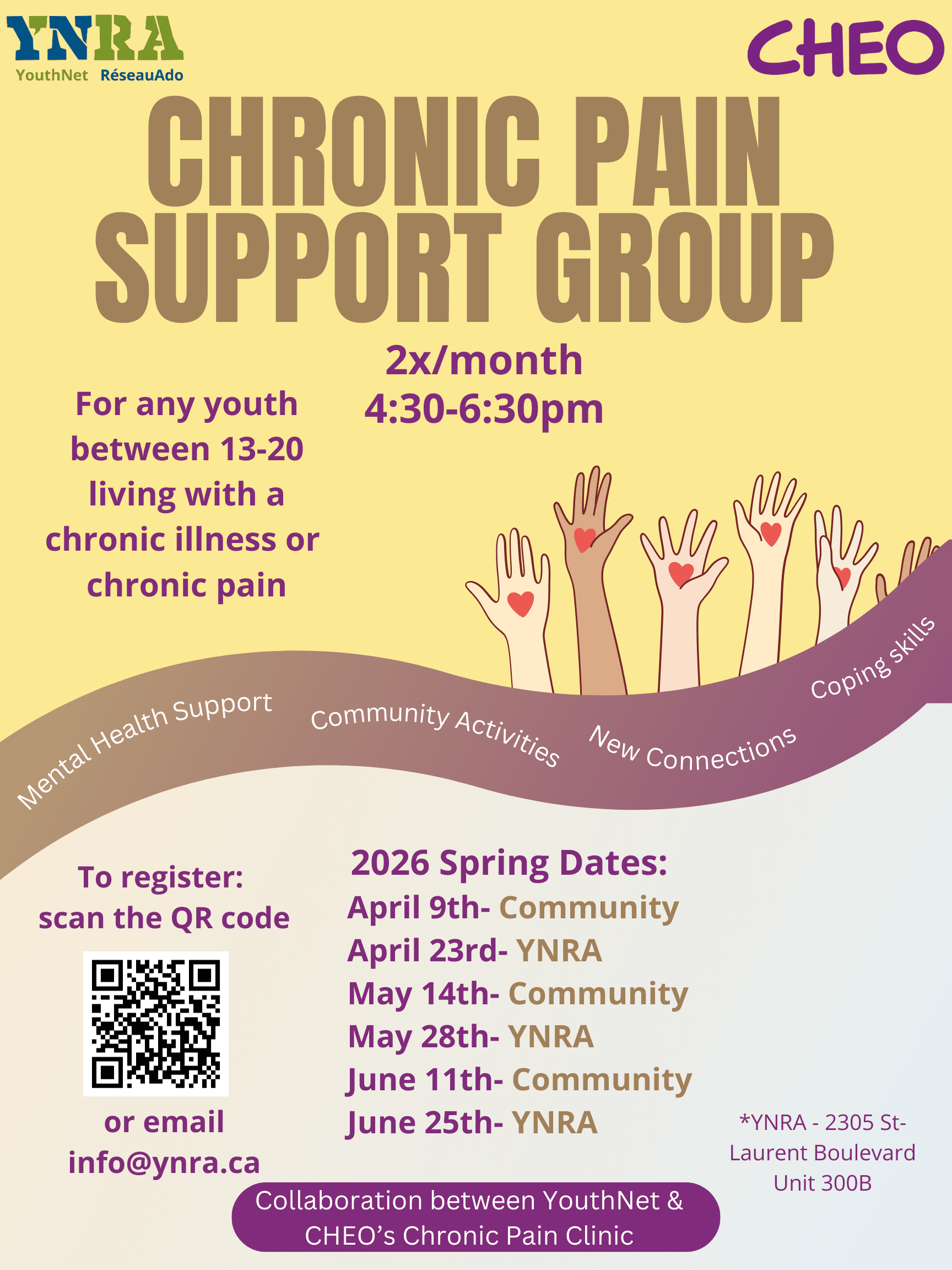 Chronic Pain Support Group