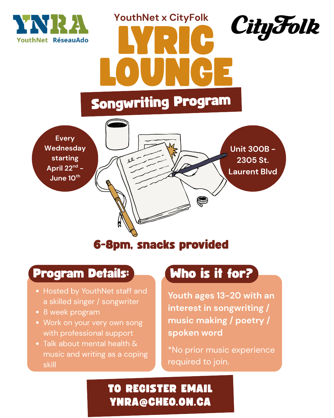 Lyric Lounge – Partnered with CityFolk