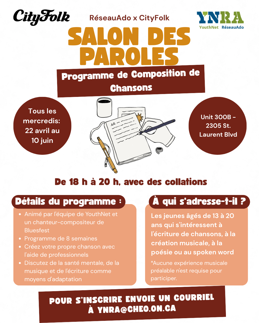 Lyric Lounge – Partnered with CityFolk